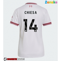 Ženske Nogometnih dresov Liverpool Federico Chiesa #14 Gostujoči 2026-27 Kratki rokavi